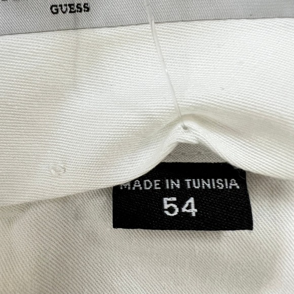 Marciano by Guess Linen Blend Chino Pants Mossy Green Regular Fit Size 54 - Picture 6 of 11